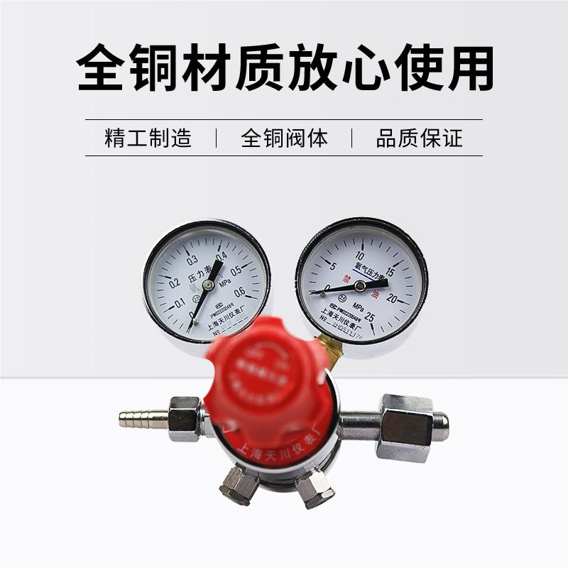 上海式减器 YYS-71 QYQY-711双级氧气减YQYS-71压压器 调压阀