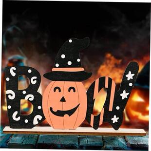 Toxic Halloween Odorless Non Ornaments Wooden Letter