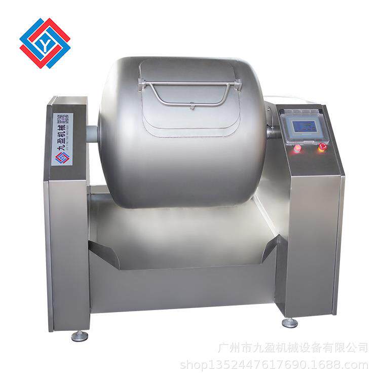 真空滚揉机TJG-300鸡柳排骨牛肉腌料入味设备五花肉滚揉腌制机