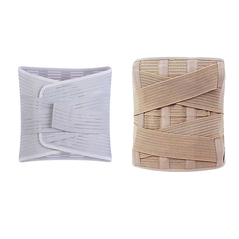 双重绑带护腰批发四季通用透气加宽护腰腰部防护腰托健身运动护腰