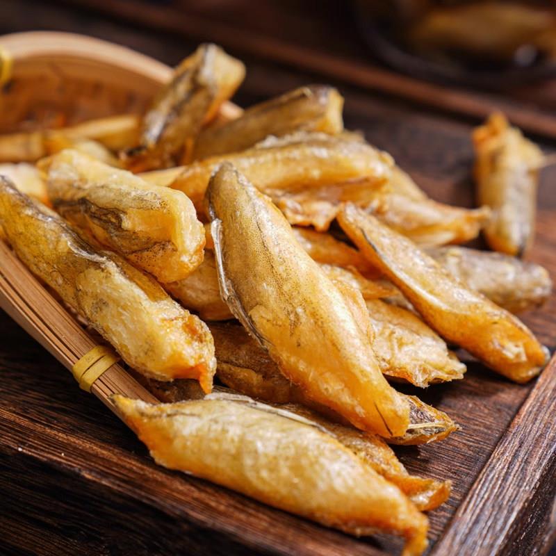 新货舟山特产香脆龙头鱼酥500g即食豆腐鱼干香酥龙头烘烤休闲海鲜