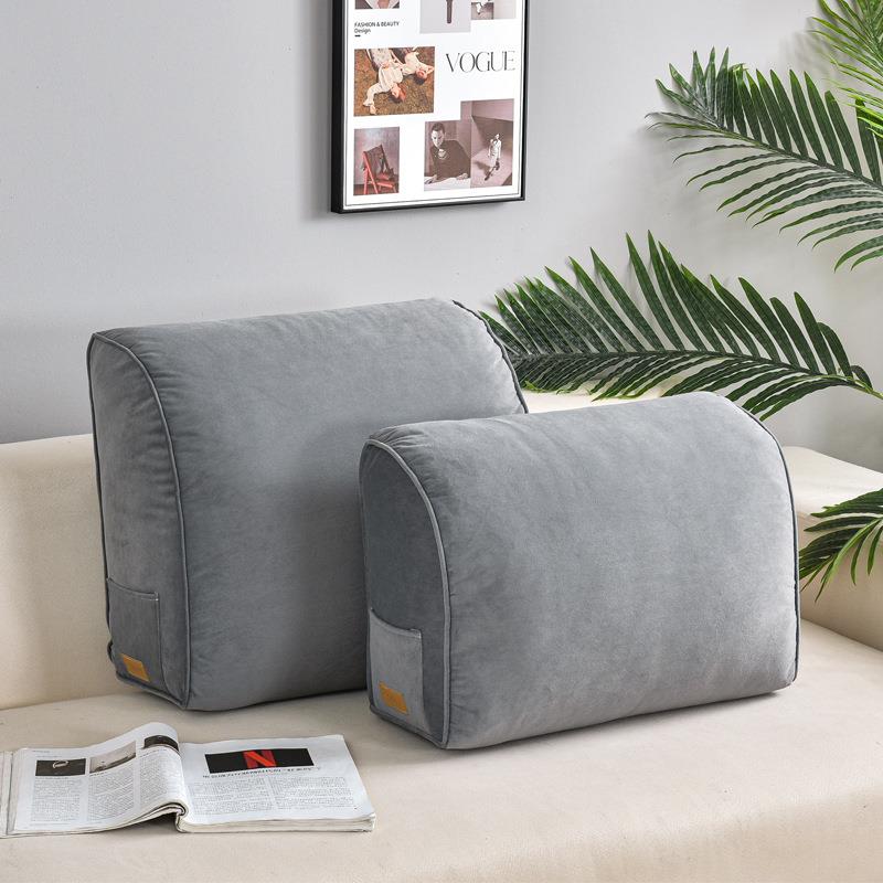 可拆洗长方形沙发靠垫客厅靠枕抱枕软包床头靠背垫榻榻米大靠垫