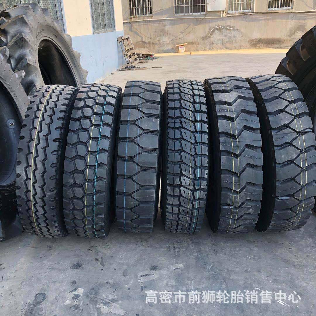 全钢丝轮胎后八轮自卸车1200R20 1100R20矿山石方运输车轮胎