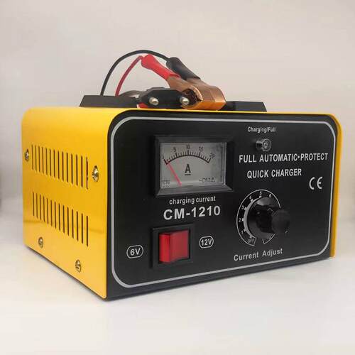 厂家直供智能全自动10A 快速电池 6V12V蓄电池充电器充满自停