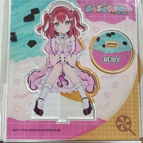 日谷lovelive Aqours虹咲liella Aiscream冰淇淋黑泽露比立牌原袋