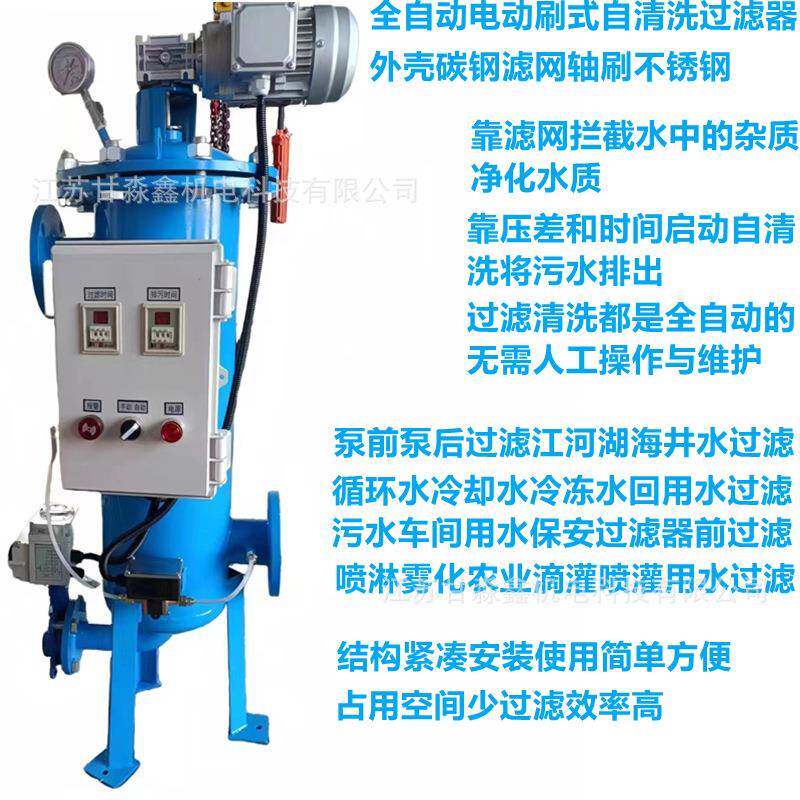电站滤水器水电站滤水器发电厂自动滤水器全自动反冲洗滤水器厂家