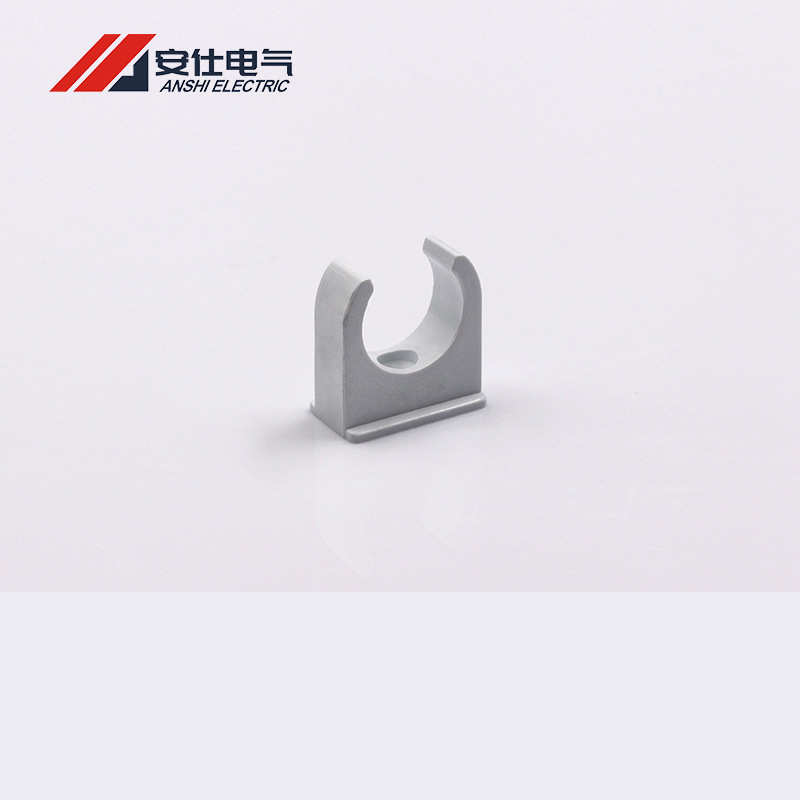 安仕4分6分PVC电工管管卡 线管布线U型管夹理线神器 20/25/32mm