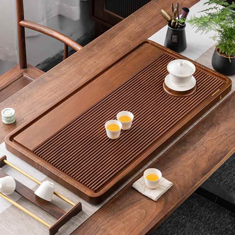 实木茶盘家用功夫茶具套组2026新款小茶台托盘客厅泡茶台排水茶海