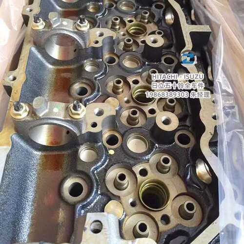 五十铃原厂4HK1 汽缸盖 ZX200-3 SH240-5发动机缸头 8-98170617-1