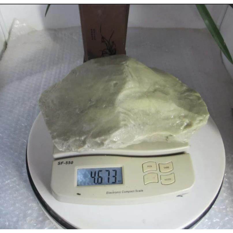 青田石原石叶腊石毛料雕刻原石观赏石印章石料摆件料4.6公斤