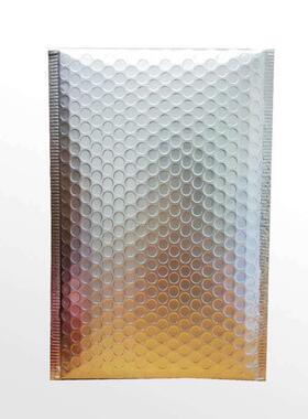 彩色镀铝泡膜气袋快封递信封XOS袋防静电装包装自铝服箔膜拉链