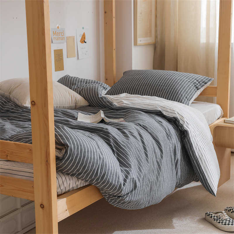 母婴级A类全棉学生宿舍单人床上三件套纯棉寝室水洗棉被套床单4件,床上用品,学生床品套件,淘宝优惠券,粉丝福利购,淘宝优惠卷