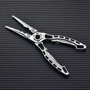 垂钓金属钳户外卡扣一体化钳全钢新款钓鱼亚器带高精度质感路控鱼