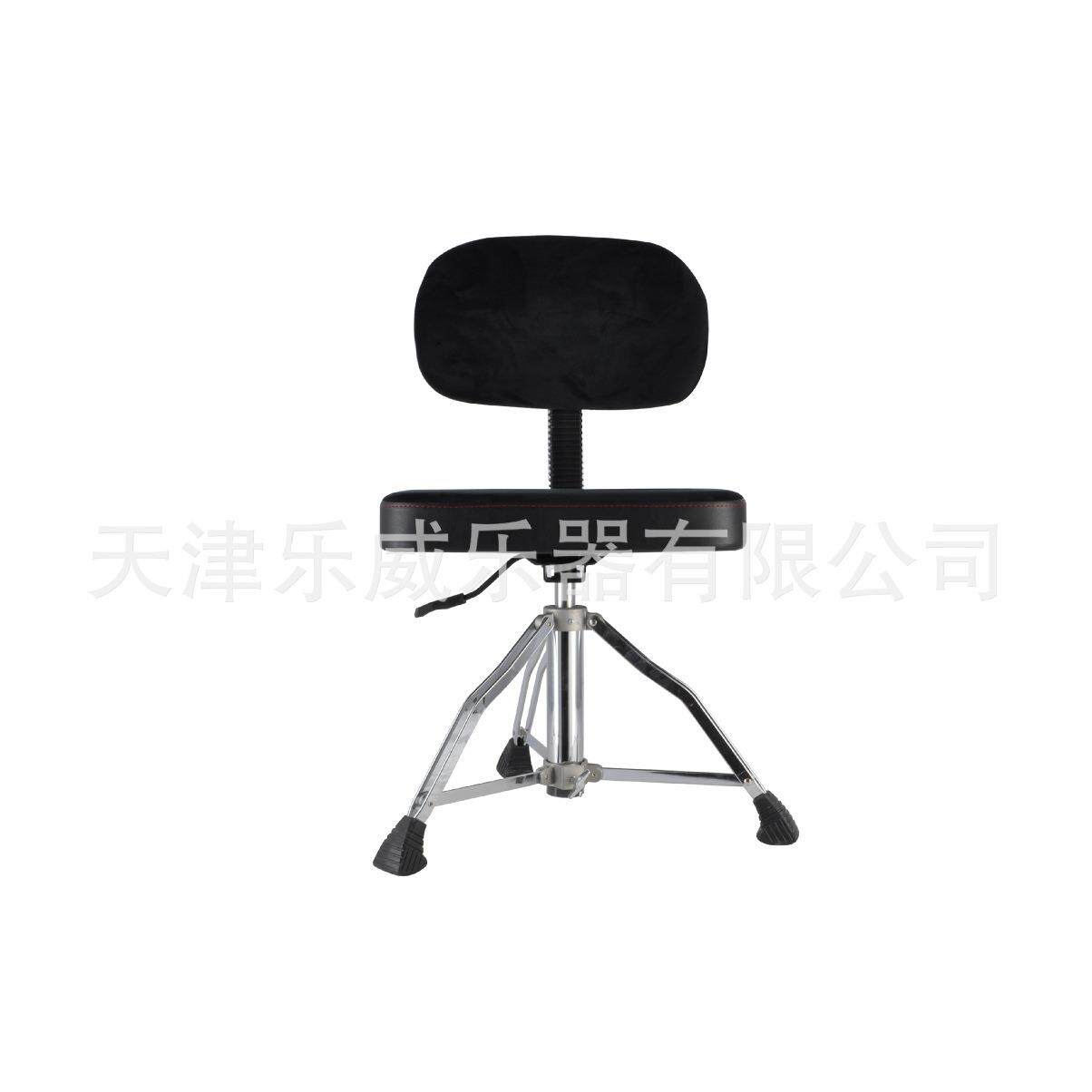高级架子鼓气缸鼓凳可调节高度承重能力强舒适度强耐用乐器