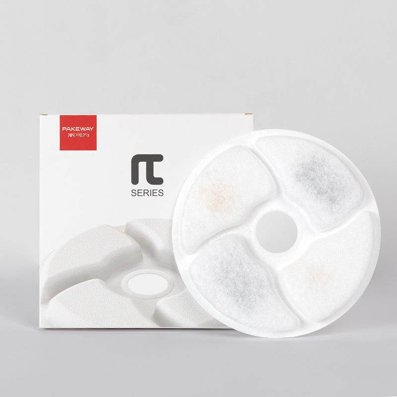 Z亚马逊现货宠物饮水机过滤芯 猫咪饮水器水质净化循环过滤棉