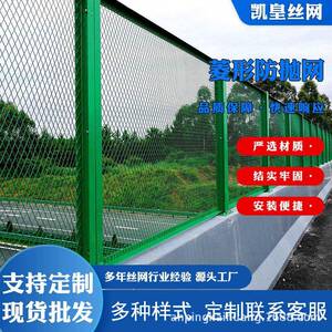 高速菱形防抛网桥梁防落物护栏网道路防眩网高架桥防抛网围栏