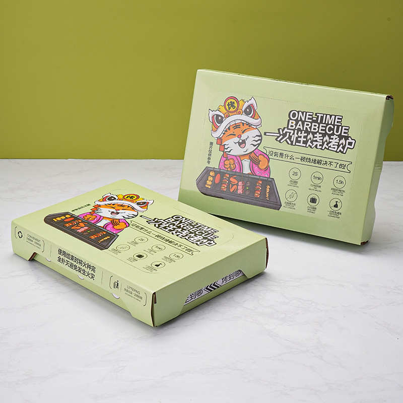 便携一次性烧烤炉自烤围炉煮茶家用户外烧烤架碳烤炉木炭露营炉子