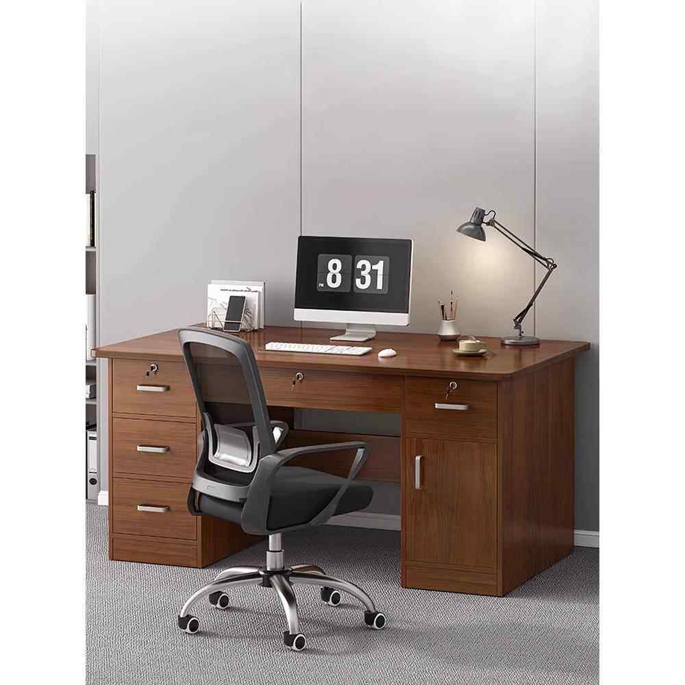 台式电脑桌家用书桌卧室办公桌椅组合简约现代办公室桌子工作台