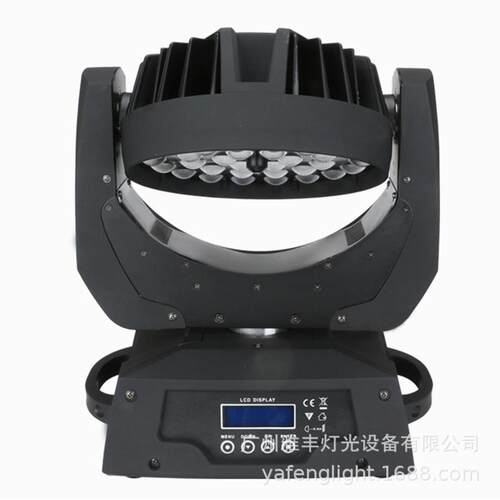 led36颗10W摇头灯 led调焦摇头染色灯 36颗调焦led四合一舞台灯光