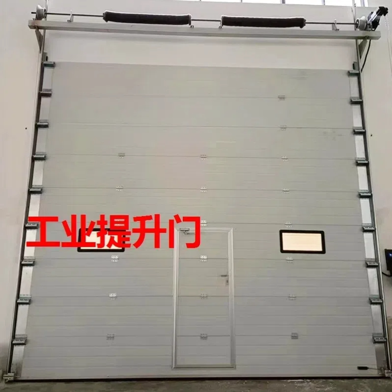 工业提升门物流厂房保温电动仓库透明卷帘门车库车间自动抗风快速