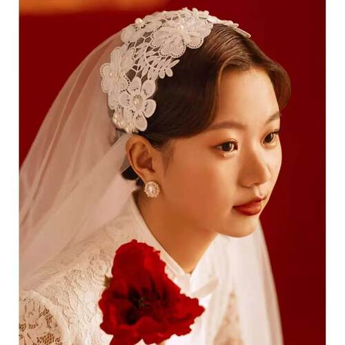 Headdress, wedding photos, accessories, wedding headwear,