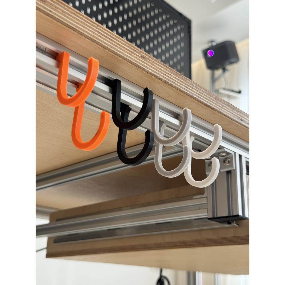 203040欧标铝型材挂钩侧挂下挂钩子免螺丝快速安装拆卸可后期安装,金属材料及制品,铝型材配件,淘宝优惠券,粉丝福利购,淘宝优惠卷