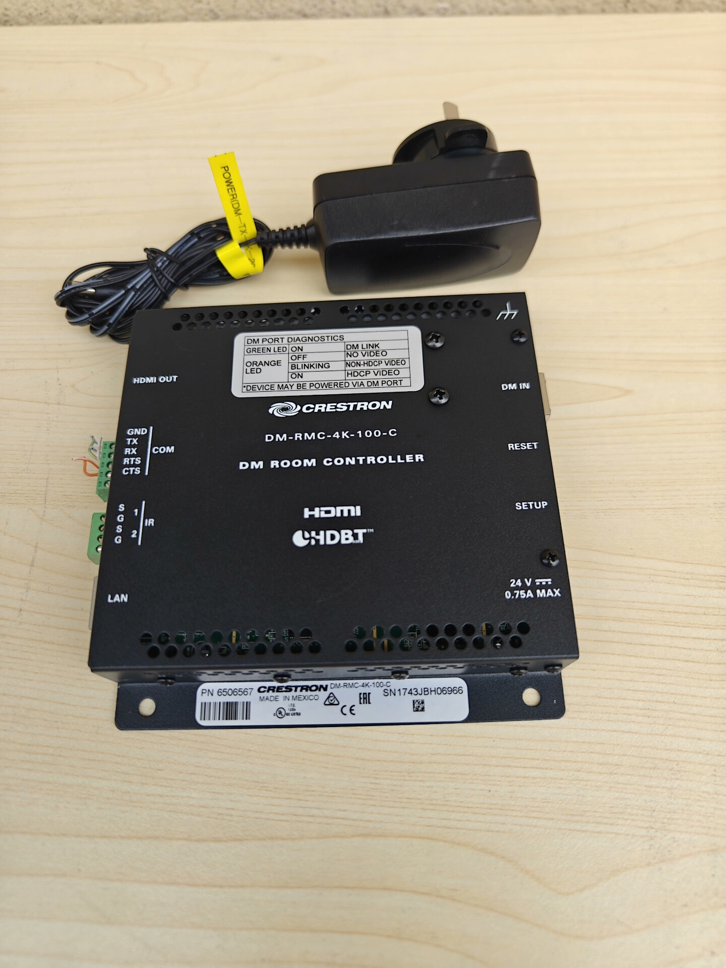 Crestron快思聪 DM-RMC-4K-100-C高清4