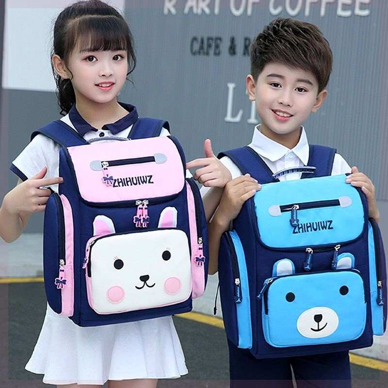 新款书包小学生1-3-6年级儿童背包可爱女童书包韩版轻便减负小孩
