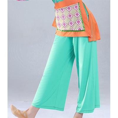 新款村姑采茶舞广场舞服装女民族春夏2025新款秧歌服表演出舞蹈服