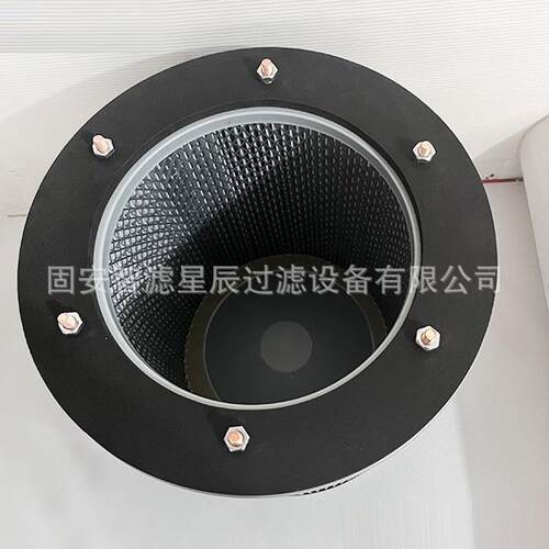 滤六螺丝吊装除滤筒防工静尘覆WJG膜锥型滤筒业粉尘处理滤电芯