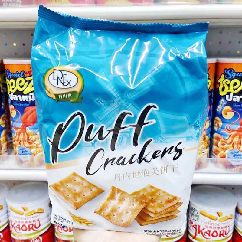 印度尼西亚饼干丹内世泡芙饼干袋装240g休闲小零食好吃进口食品