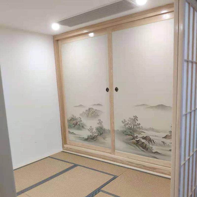 请咨询客福日式推拉实木衣柜式移门司日玛移门仕亚女图屏风克力PC