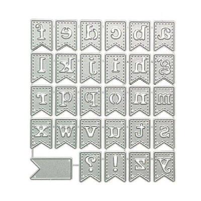 Alphabet Banner Pull Flag Template Carbon Steel Cutting