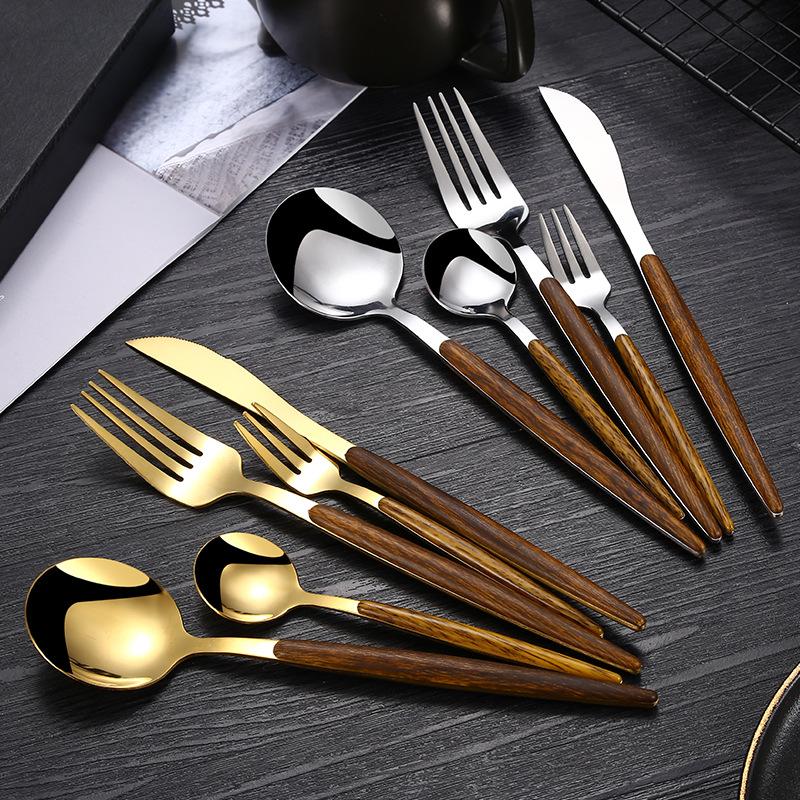 不锈钢葡萄牙餐具西餐餐具套装