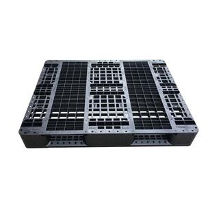 1208网格川字托盘1200*800*150mm防静电栈板黑色叉车板