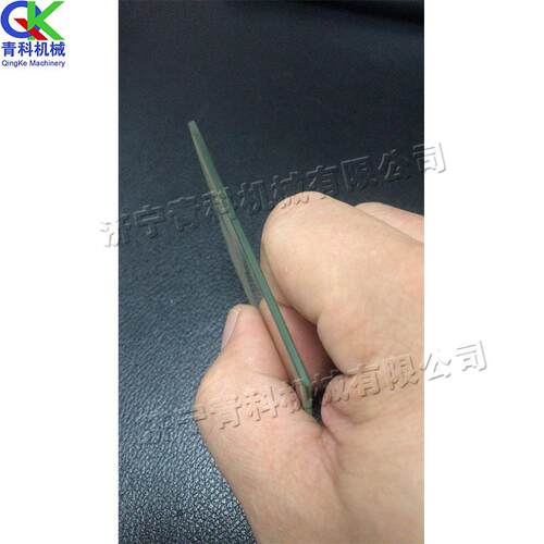 头玻璃边磨边机边 玻璃底磨qk-8544削机 平板玻璃底倒四角磨削抛