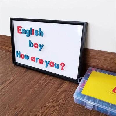 Montessori Toys Alphabet English Learning Magnetic Letters