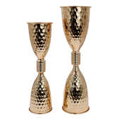 饰插花器电镀布置家居花瓶 铁艺装 新款 金色花器摆件婚庆道具欧式