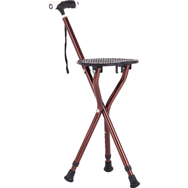 铝合金老人拐杖拐杖三脚手杖雪杖