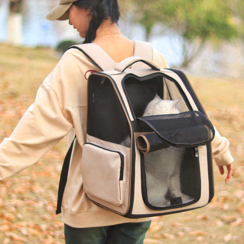 猫咪外出便携猫包夏天透气大容量猫书包狗包出行袋可折叠宠物背包,宠物/宠物食品及用品,背包/箱包,淘宝优惠券,粉丝福利购,淘宝优惠卷