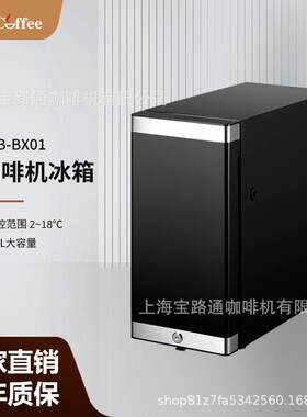 -BX01冰箱牛奶保鲜冰箱冷藏柜咖啡机配套冰箱低耗低噪运行