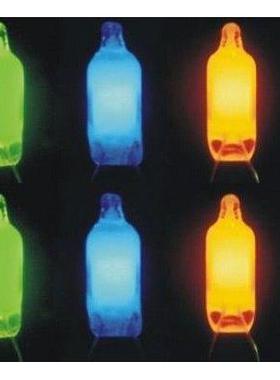 F4氖灯 F5氖泡 指示灯 带加电阻接220V 霓虹色/橘红色/绿色/蓝光