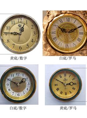 欧式静音座钟配件客厅时尚个性石英钟机芯零件钟头修理钟表用