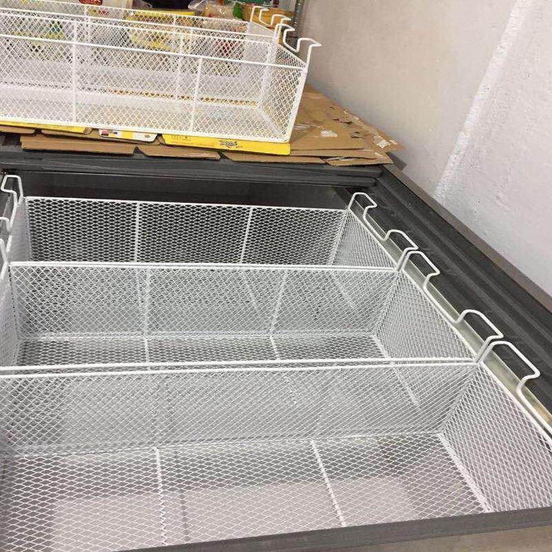 冰柜冷藏架内部置物分隔栏纳筐挂收钩悬挂室式浴厨房储AL100560物
