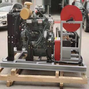 200公斤压力下水管道疏通机地下管道清洗机管道污泥清洗机