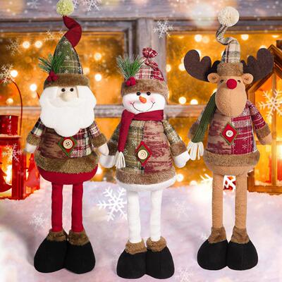 Christmas Doll, Old Man, Snowman, Elk, Christmas Decoration