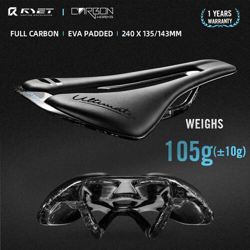 RYET自行车3D打印坐垫 公路山地碳纤维防屁股疼座包超轻骑行鞍座