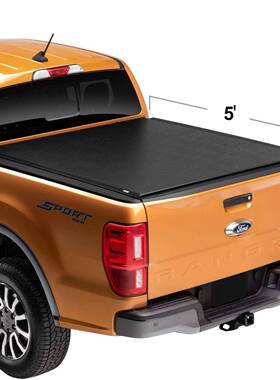 翔锐热销适用福特RangerF150软卷皮卡车改装后尾箱皮卡车后盖卷帘