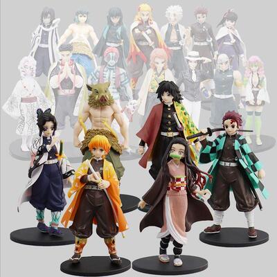 1pcs Demon Slayer Anime Figure Kamado Nezuko Kochou Shinobu