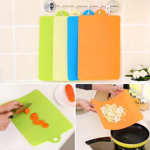 Creative Flexible Cutting Board - Bendable, Durable, Soft, a